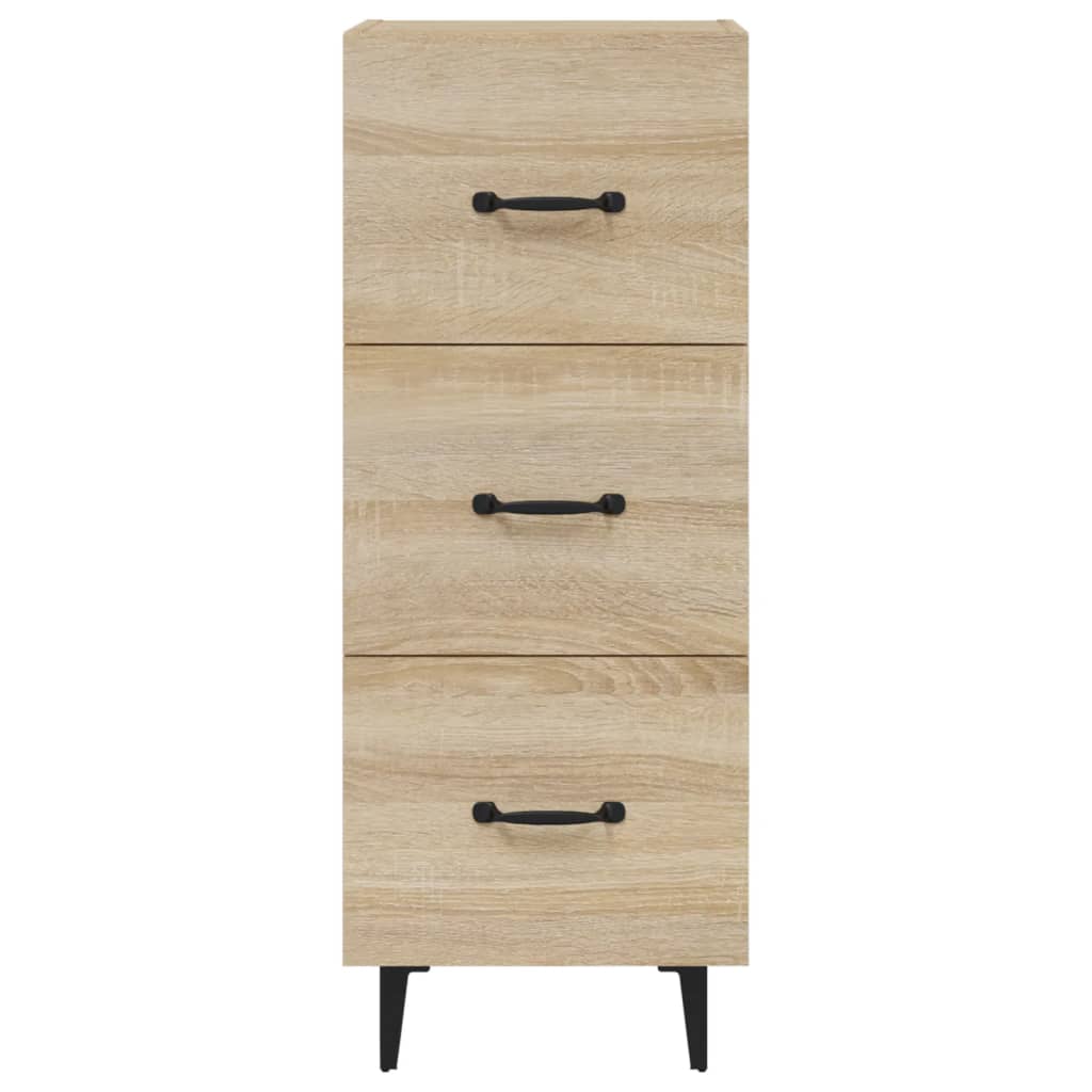 Komoda boja hrasta sonome 34,5x34x90 cm od konstruiranog drva