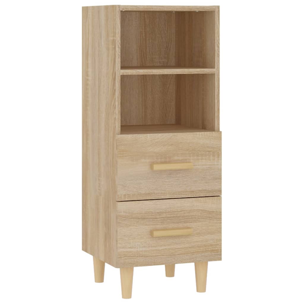 Komoda boja hrasta sonome 34,5x34x90 cm od konstruiranog drva