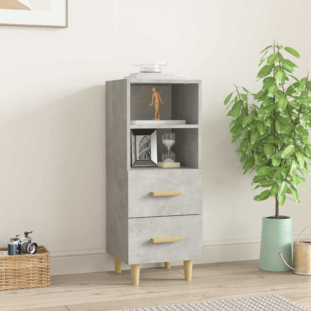 Komoda sjajna 34,5x34x90 cm od konstruiranog drva