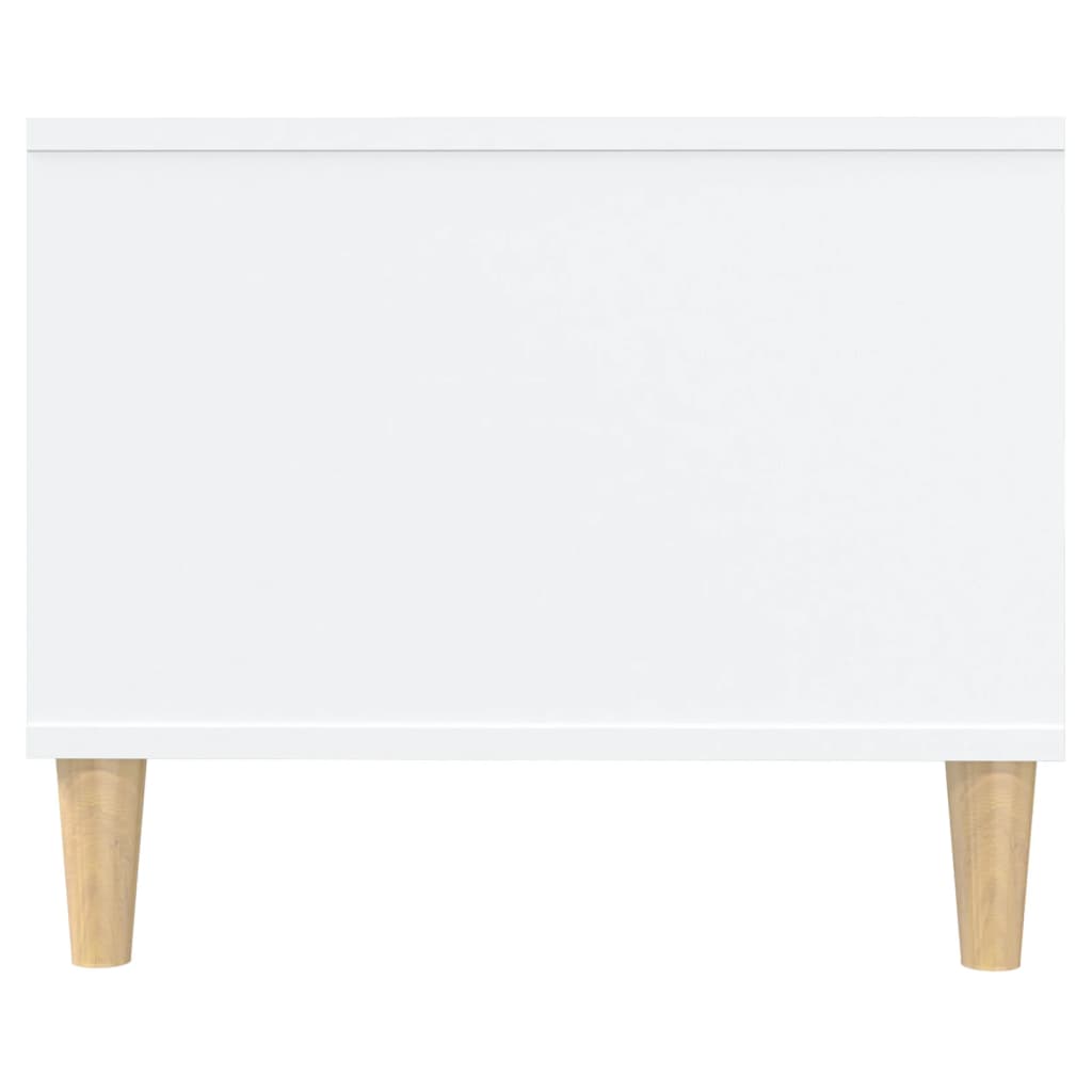 Stolić za kavu bijeli 102 x 50 x 40 cm od konstruiranog drva