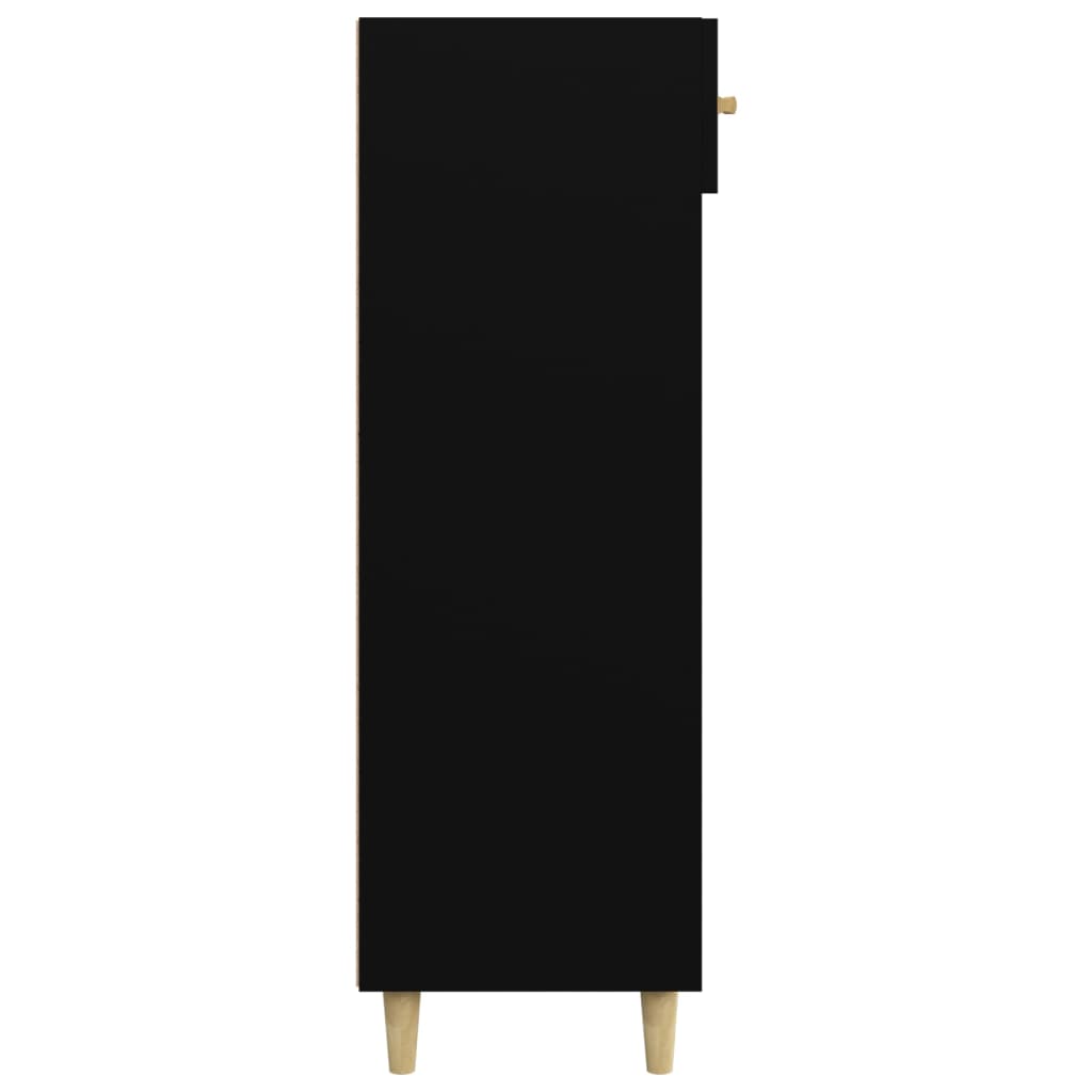 Ormarić za cipele crni 60 x 35 x 105 cm od konstruiranog drva