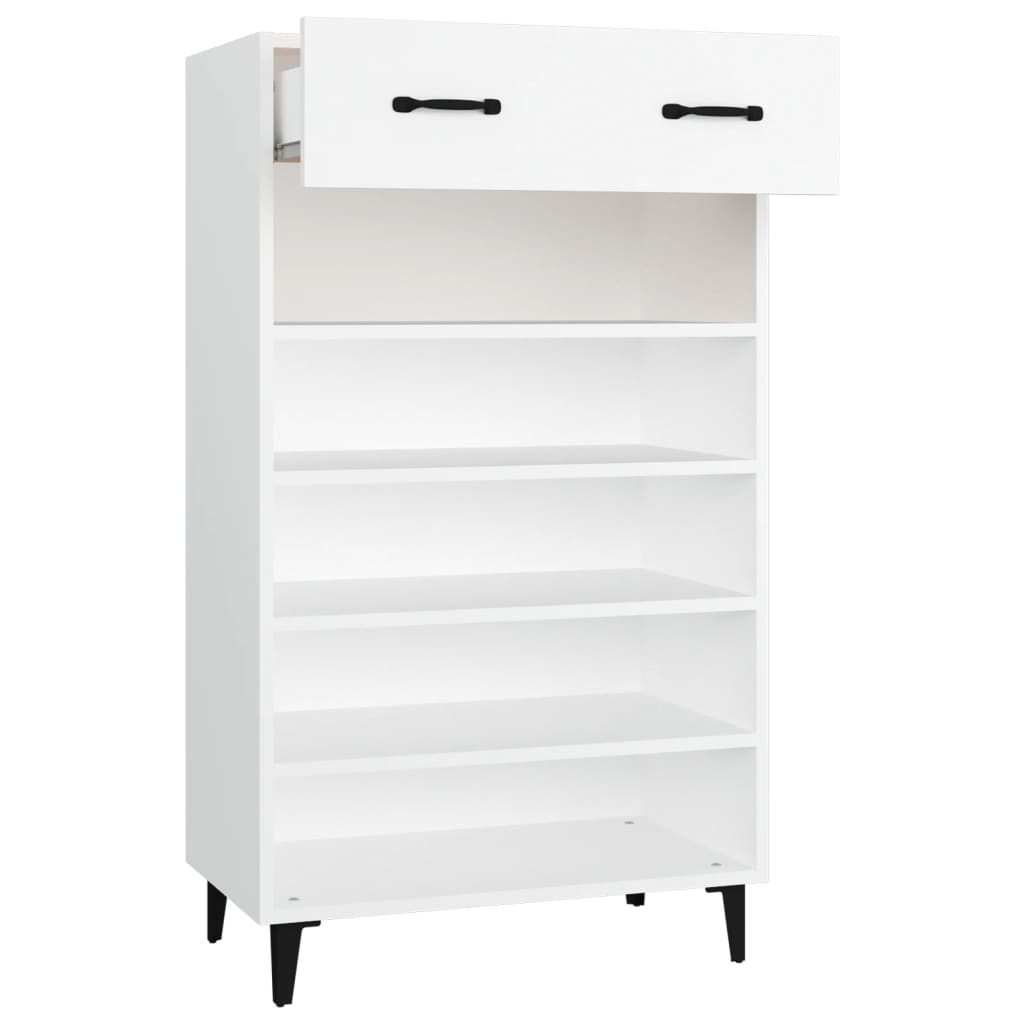 Ormarić za cipele bijeli 60 x 35 x 105 cm od konstruiranog drva