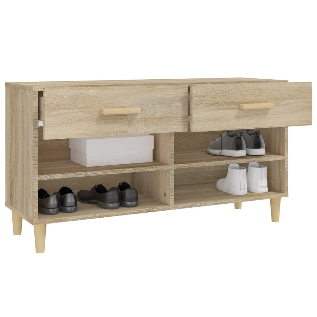 Ormarić za cipele hrast sonoma 102x35x55 cm konstruirano drvo