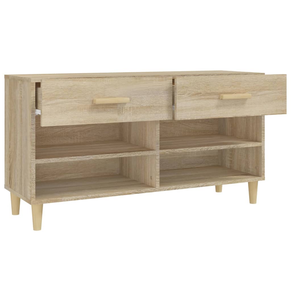 Ormarić za cipele hrast sonoma 102x35x55 cm konstruirano drvo