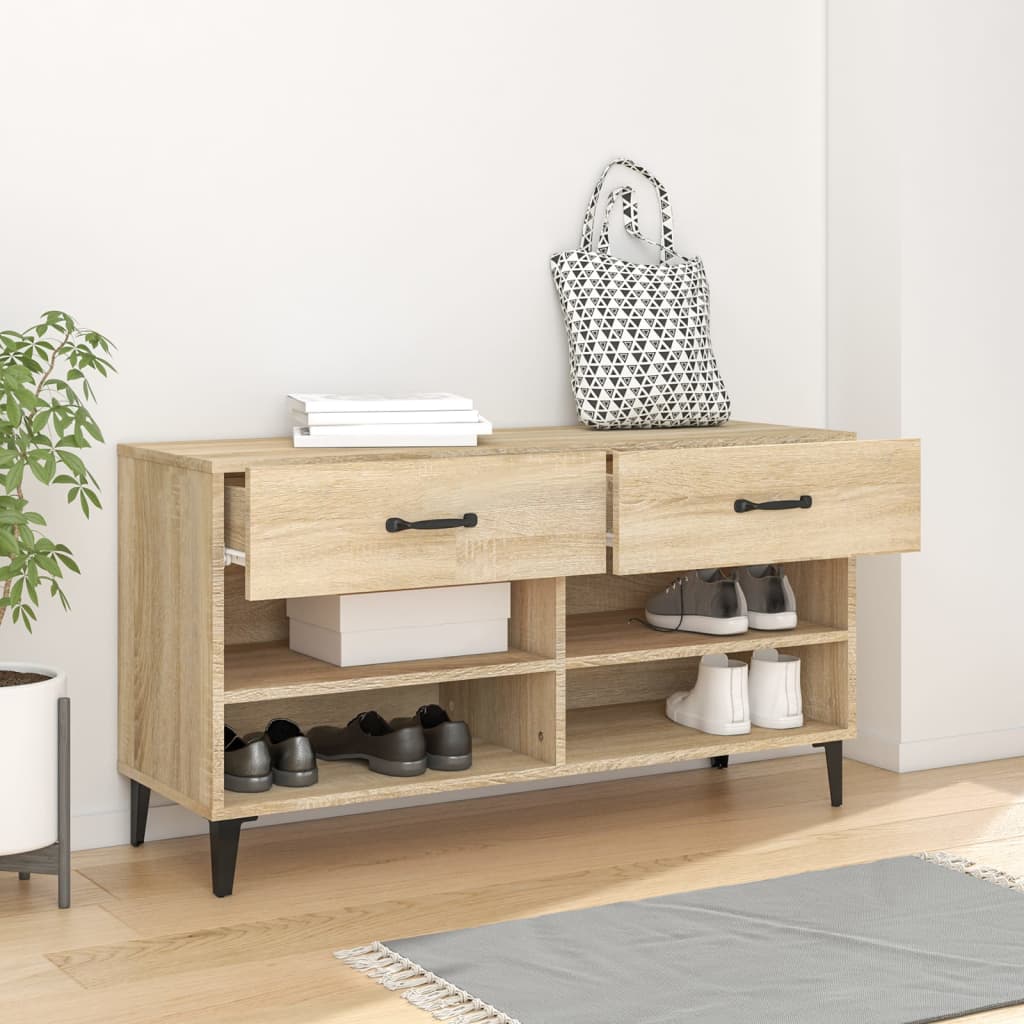 Ormarić za cipele hrast sonoma 102x35x55 cm konstruirano drvo