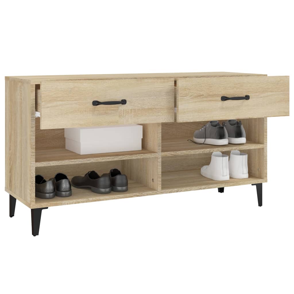 Ormarić za cipele hrast sonoma 102x35x55 cm konstruirano drvo