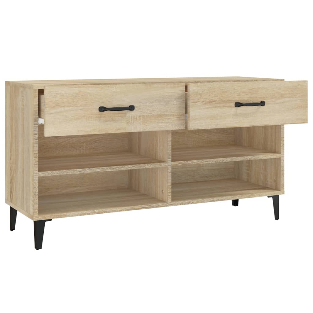 Ormarić za cipele hrast sonoma 102x35x55 cm konstruirano drvo