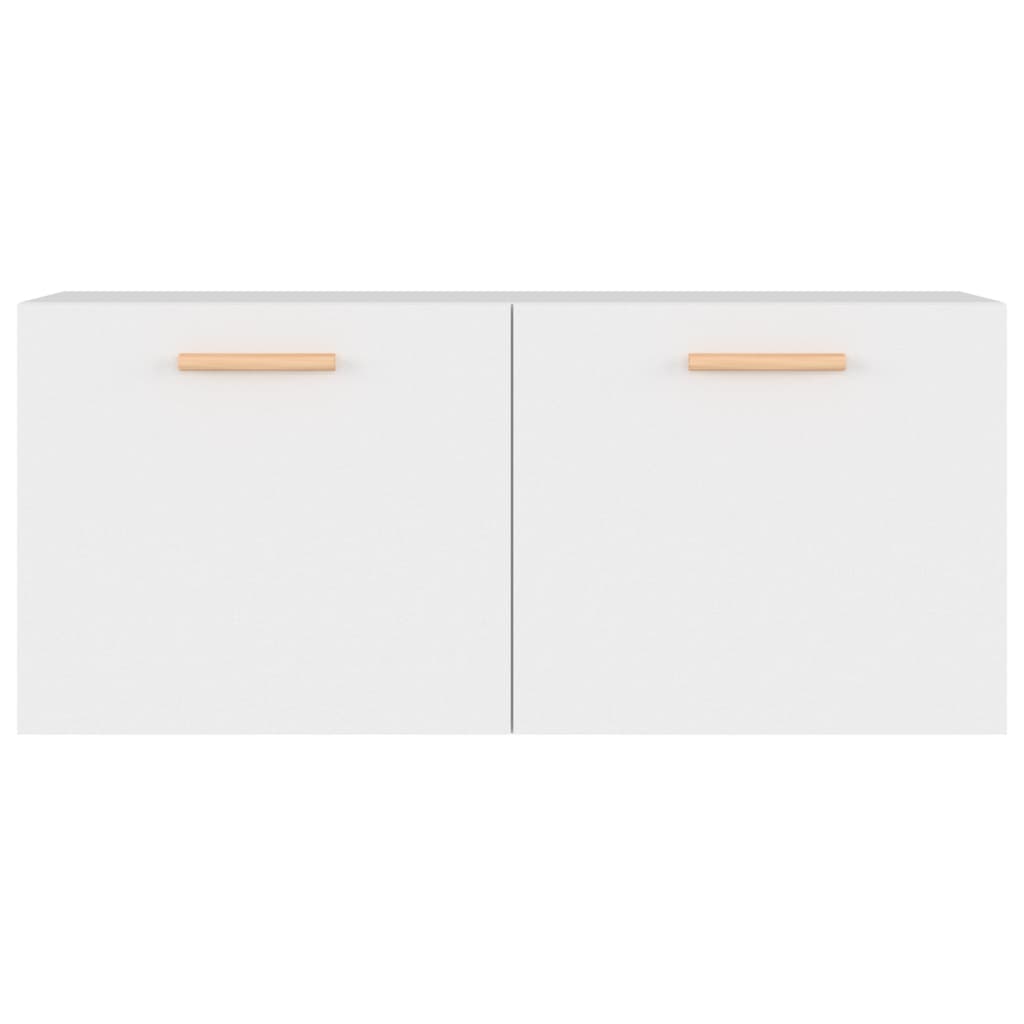 Zidni ormarić bijeli 80 x 35 x 36,5 cm od konstruiranog drva