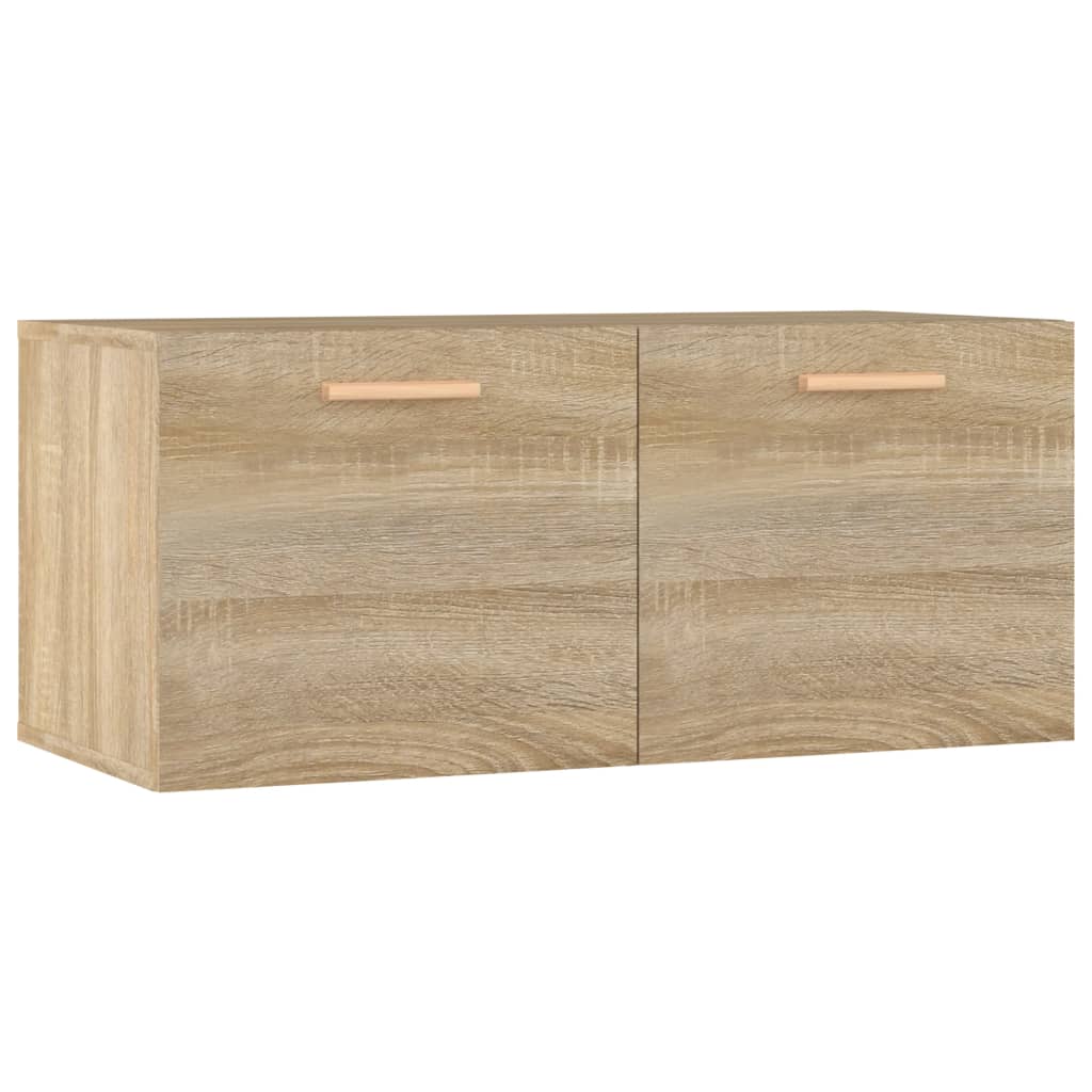 Zidni ormarić boja hrasta 80x35x36,5 cm od konstruiranog drva