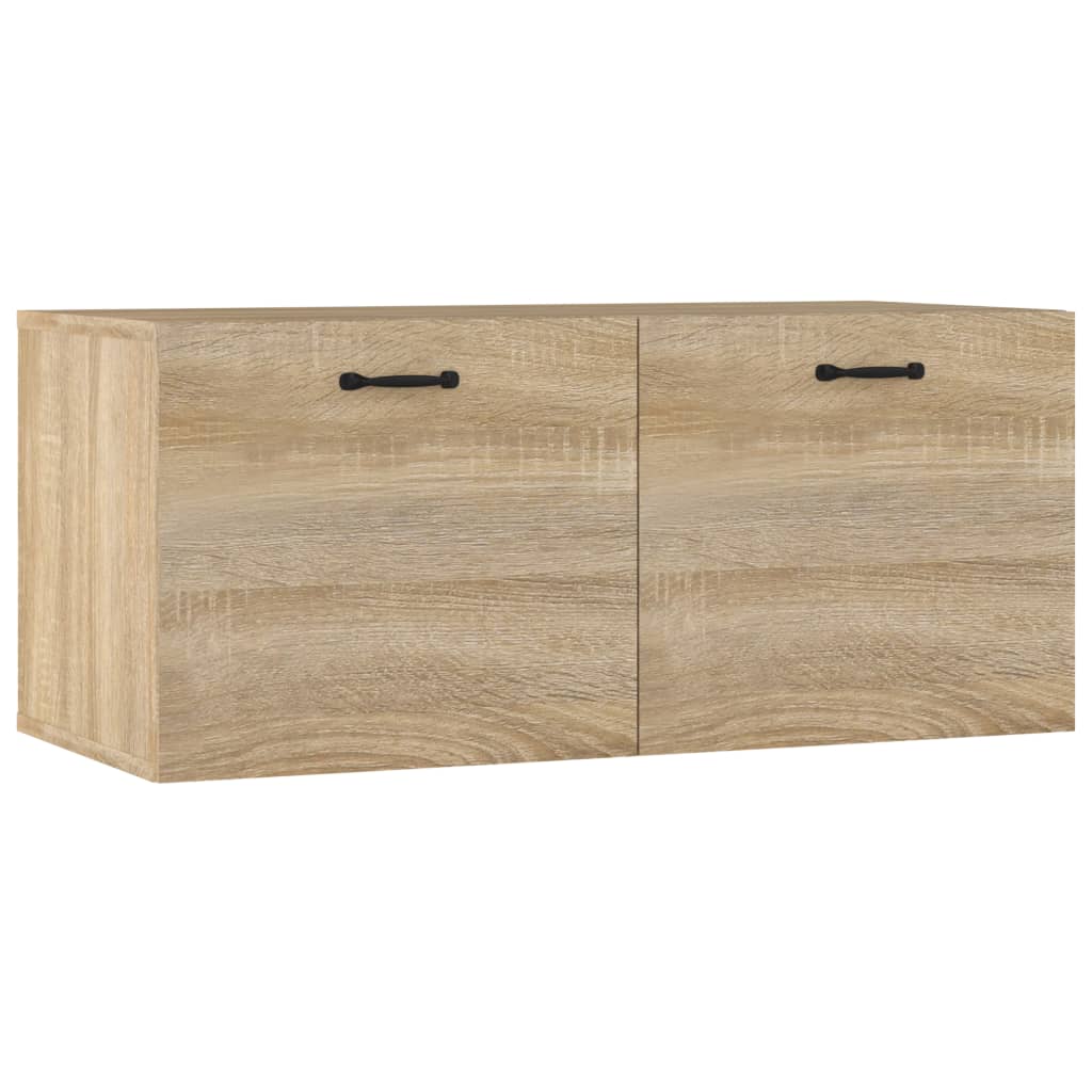Zidni ormarić boja hrasta 80x35x36,5 cm od konstruiranog drva