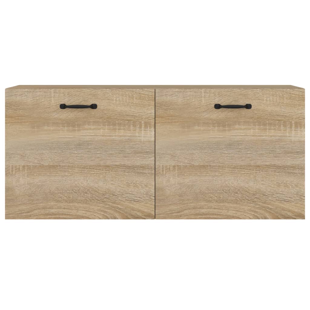 Zidni ormarić boja hrasta 80x35x36,5 cm od konstruiranog drva