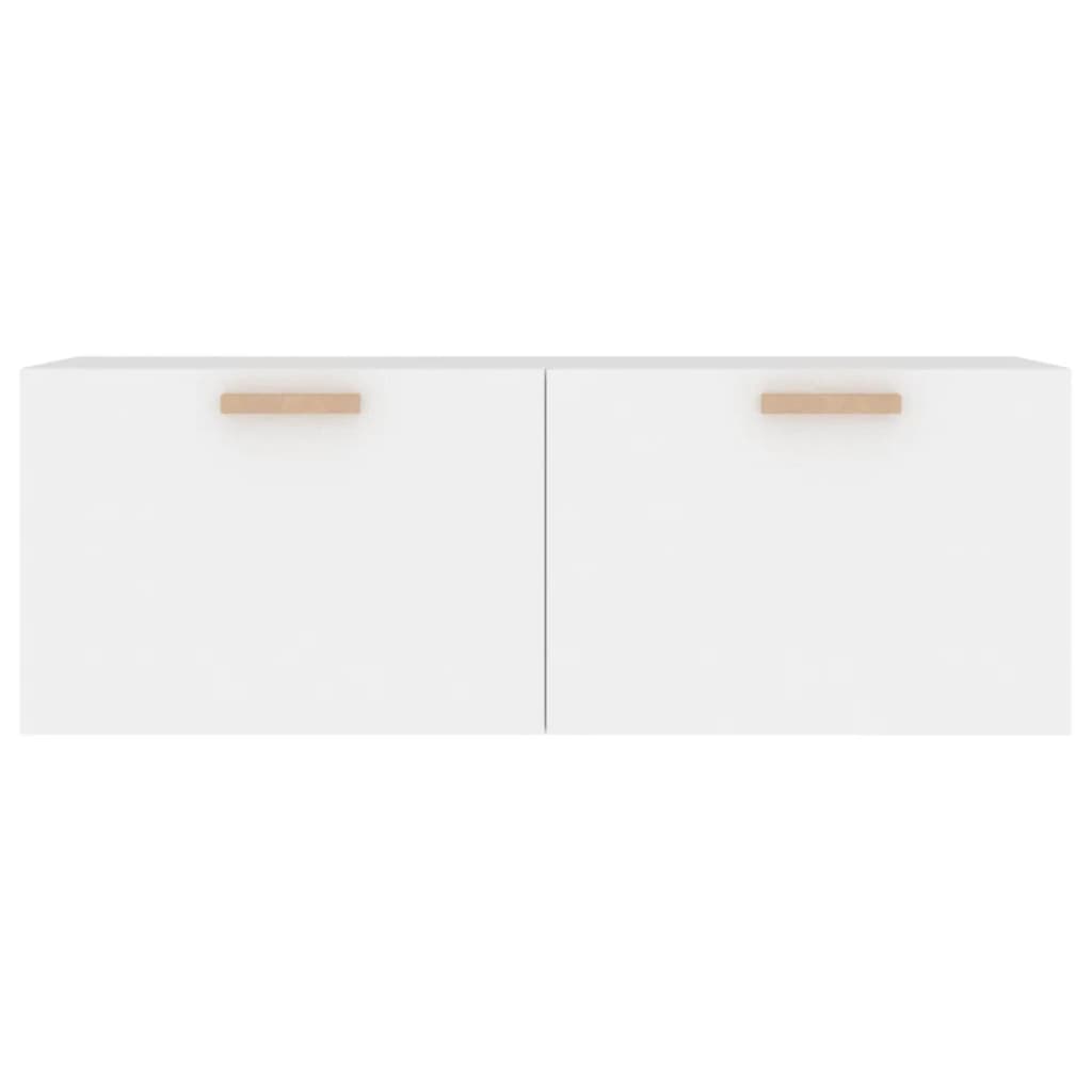 Zidni ormarić bijeli 100 x 36,5 x 35 cm konstruirano drvo