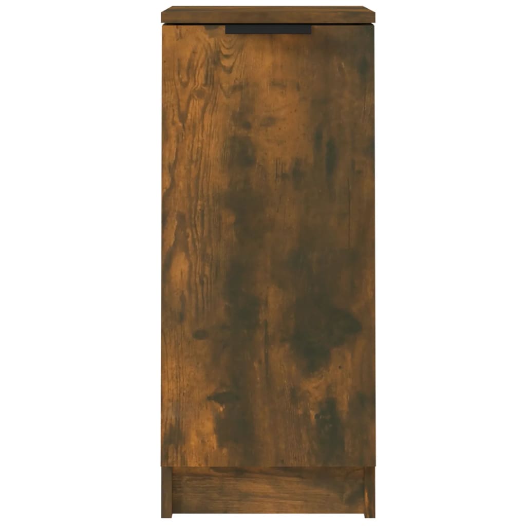 Komode 2 kom boja dimljenog hrasta 30x30x70cm konstruirano drvo