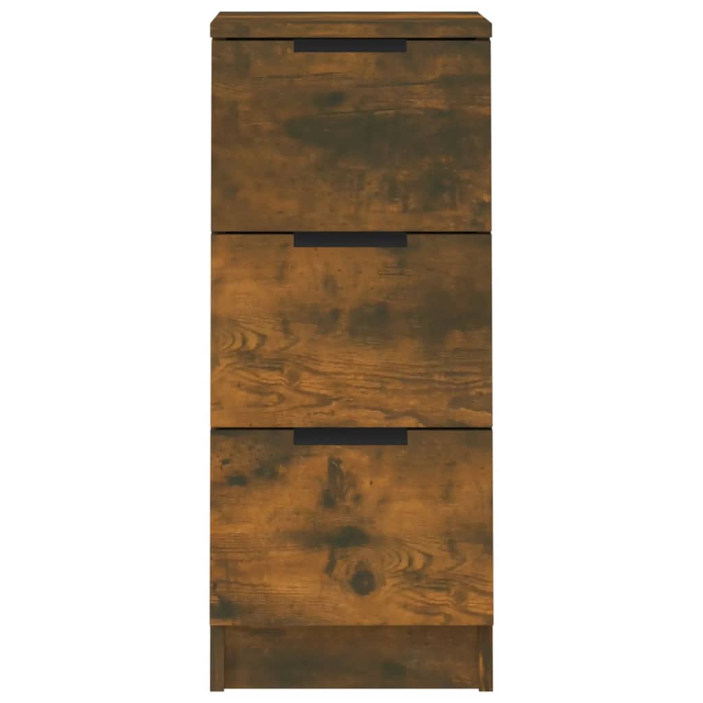 Komode boja dimljenog hrasta 30x30x70cm konstruirano drvo