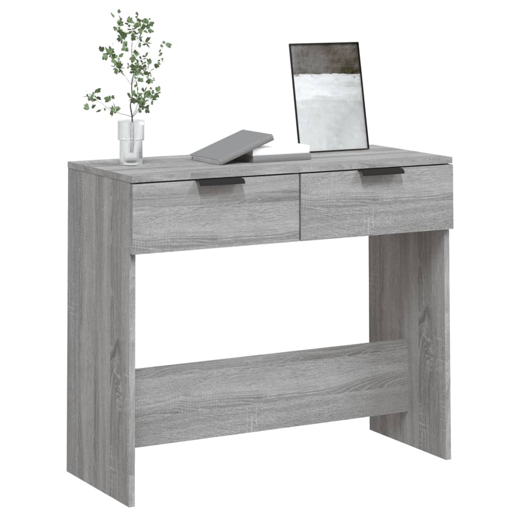 Konzolni stol boja hrasta sonome 90x36x75 cm konstruirano drvo