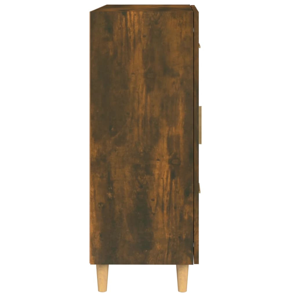 Komoda boja dimljenog hrasta 69,5x34x90 cm konstruirano drvo