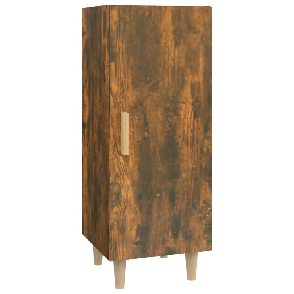 Komoda boja dimljenog hrasta 34,5x34x90 cm konstruirano drvo