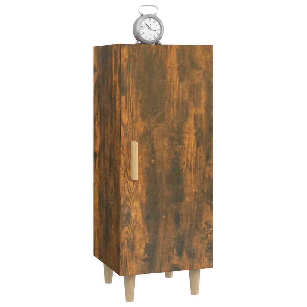 Komoda boja dimljenog hrasta 34,5x34x90 cm konstruirano drvo