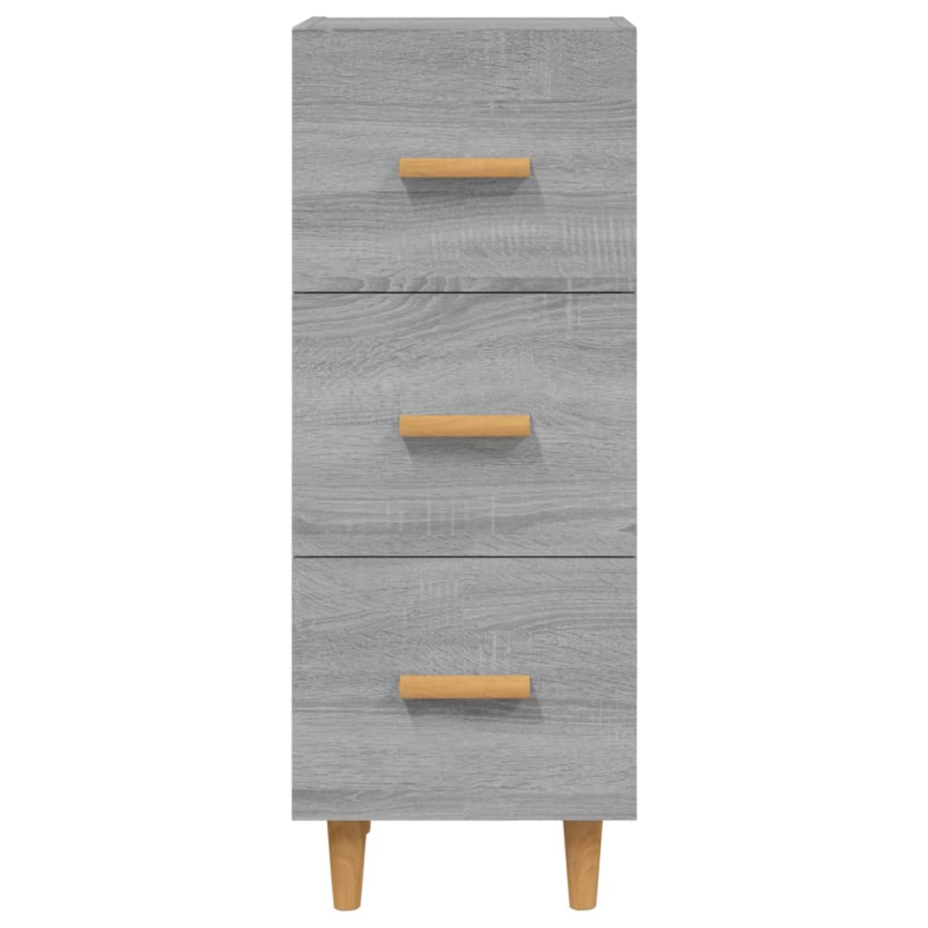 Komoda boja hrasta sonome 34,5x34x90 cm od konstruiranog drva