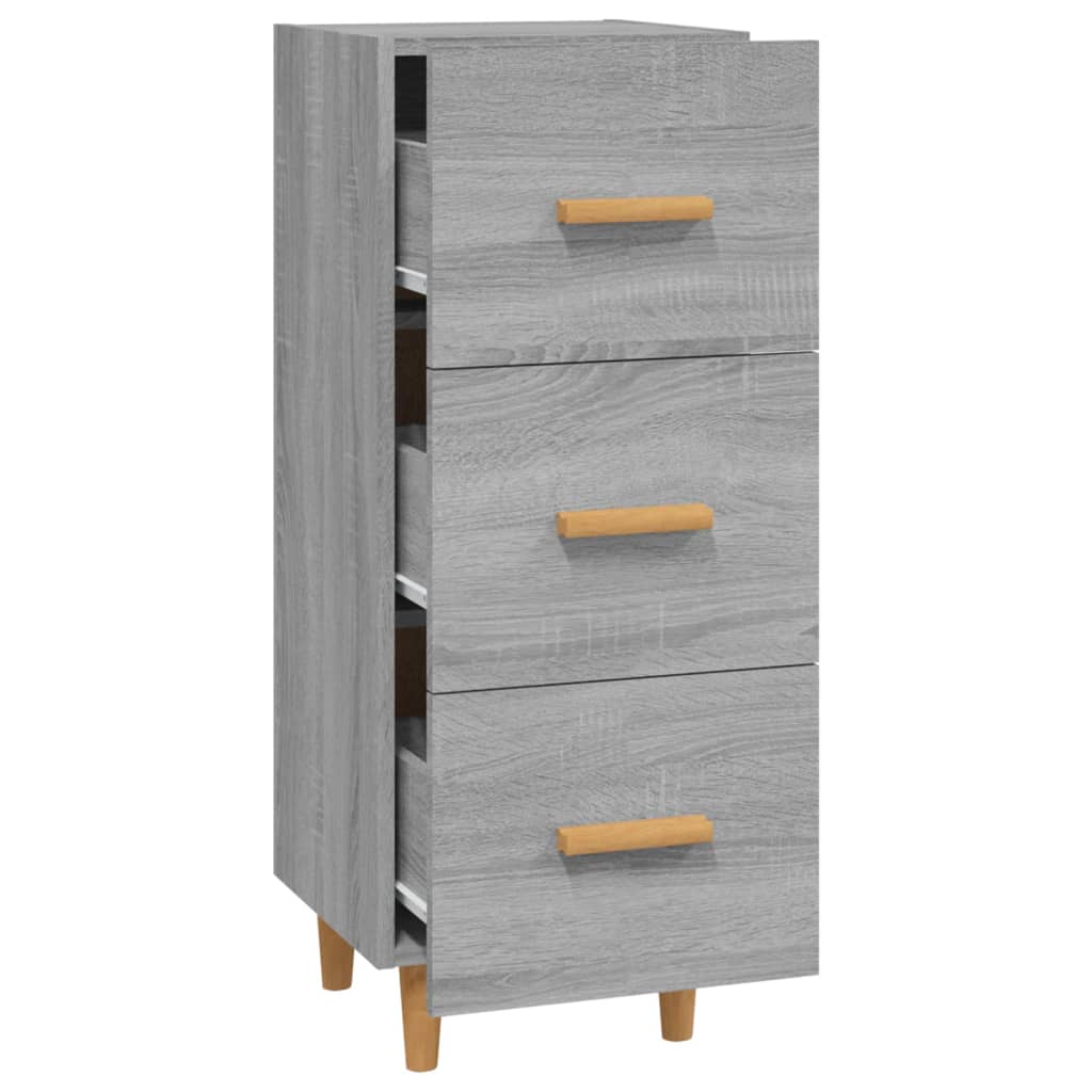 Komoda boja hrasta sonome 34,5x34x90 cm od konstruiranog drva