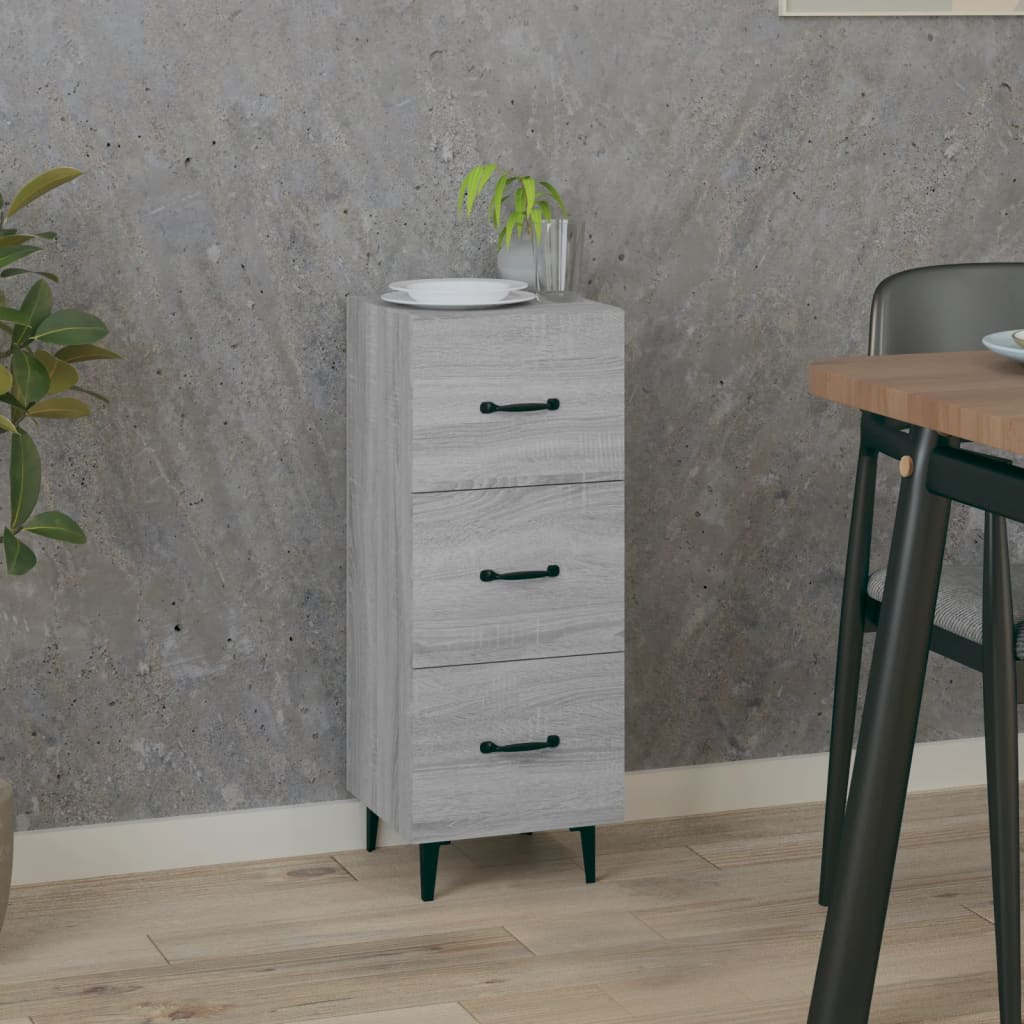 Komoda boja hrasta sonome 34,5x34x90 cm od konstruiranog drva