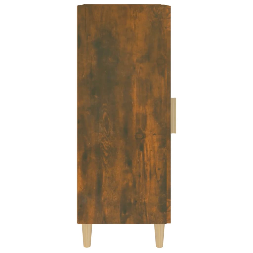 Komoda boja dimljenog hrasta 34,5x34x90 cm konstruirano drvo