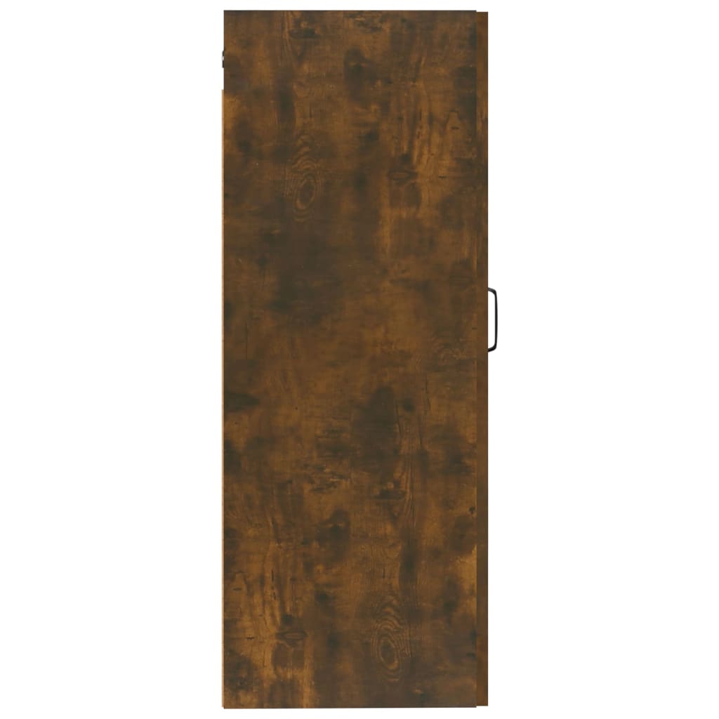 Viseći ormarić boja hrasta 35 x 34 x 90 cm konstruirano drvo