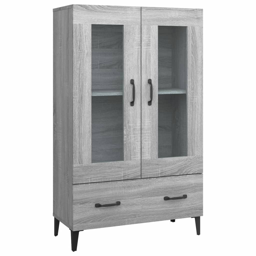 Visoka komoda boja hrasta sonome 70x31x115 cm konstruirano drvo