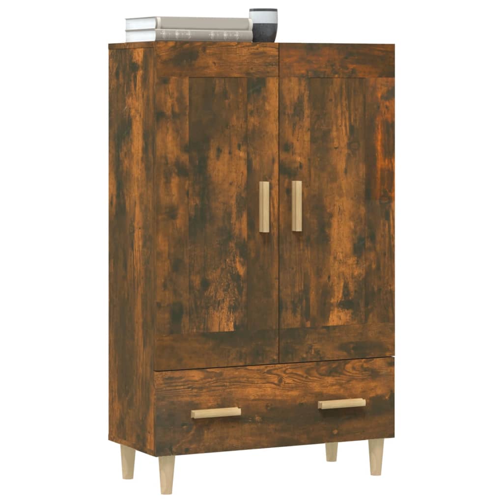 Komoda boja dimljenog hrasta 70 x 31 x 115 cm konstruirano drvo