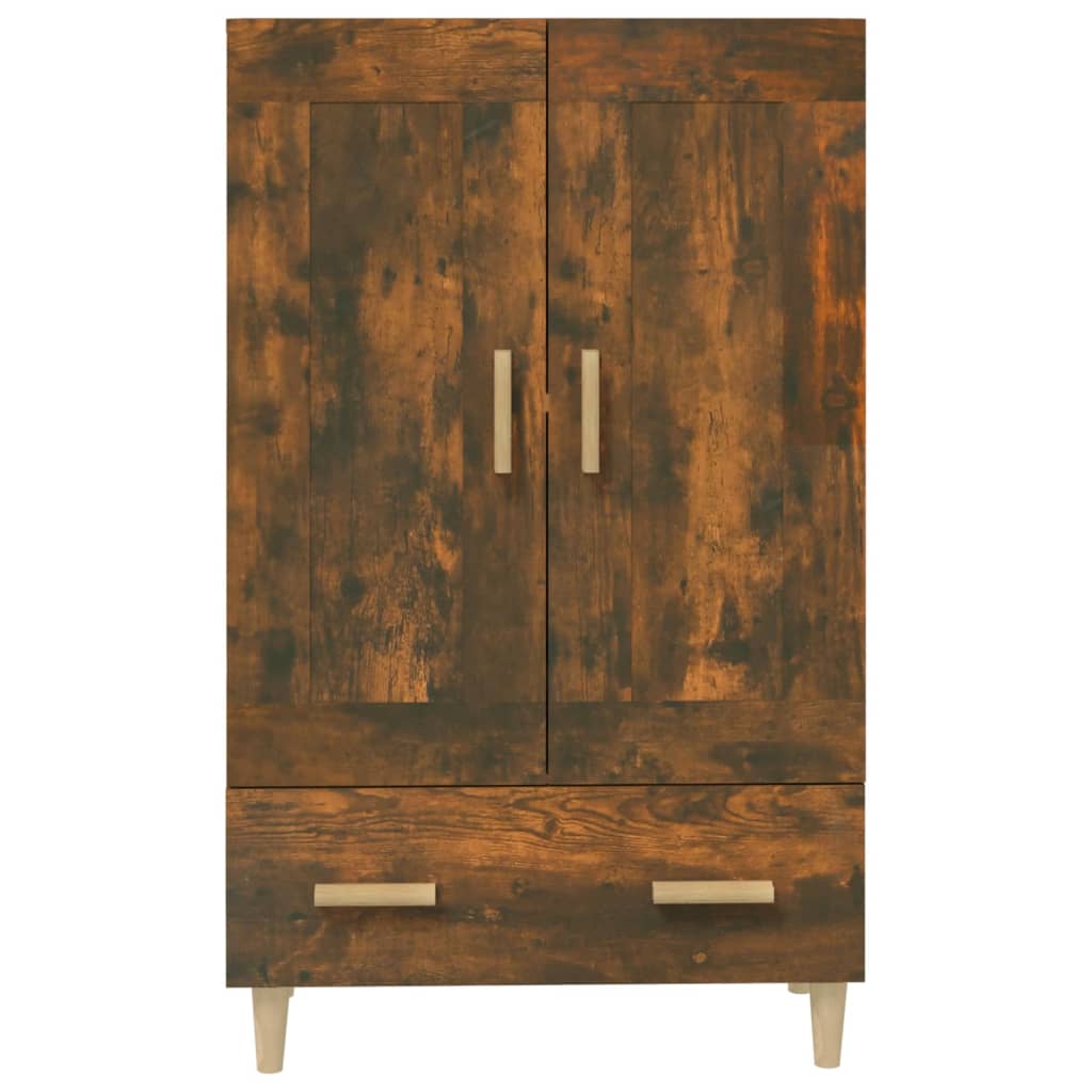 Komoda boja dimljenog hrasta 70 x 31 x 115 cm konstruirano drvo