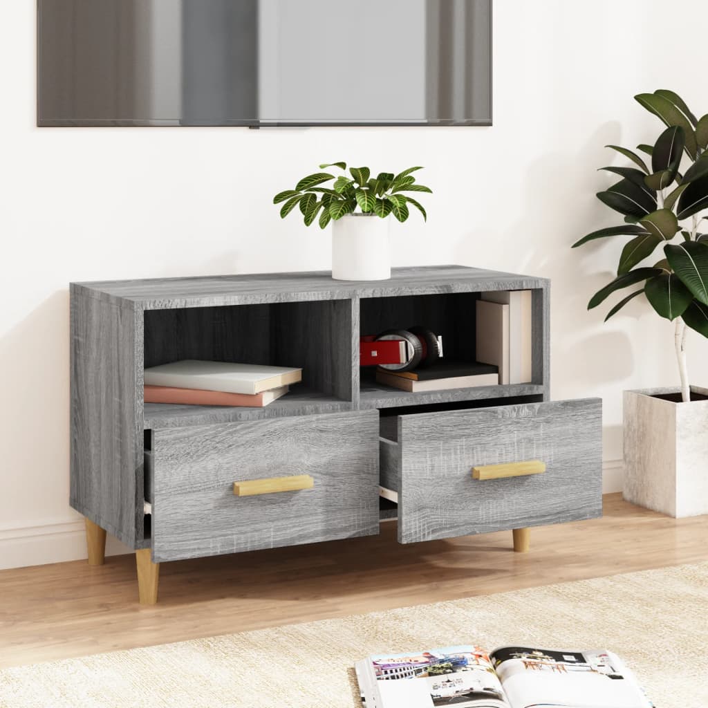 TV ormarić boja hrasta sonome 80 x 36 x 50 cm konstruirano drvo