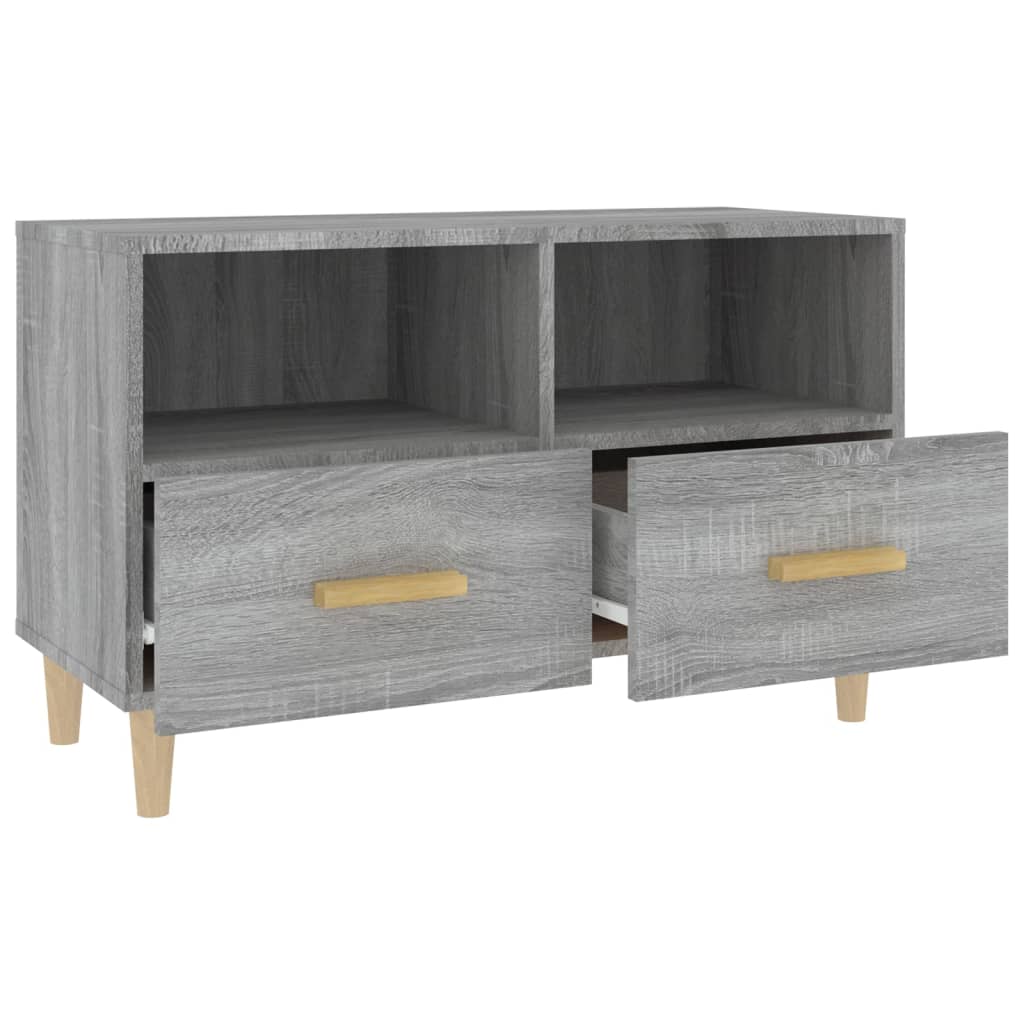 TV ormarić boja hrasta sonome 80 x 36 x 50 cm konstruirano drvo