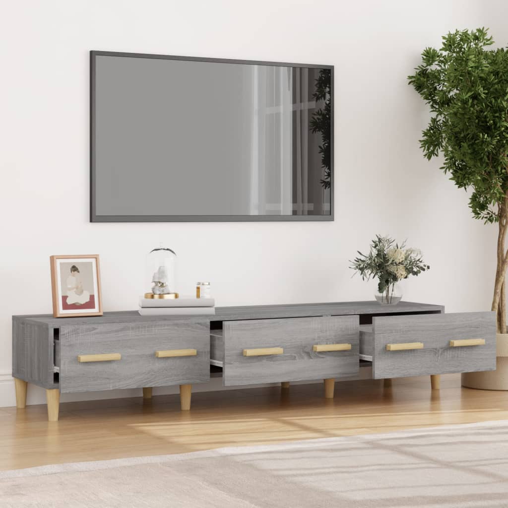 TV ormarić boja hrasta sonoma 150x34,5x30 cm konstruirano drvo