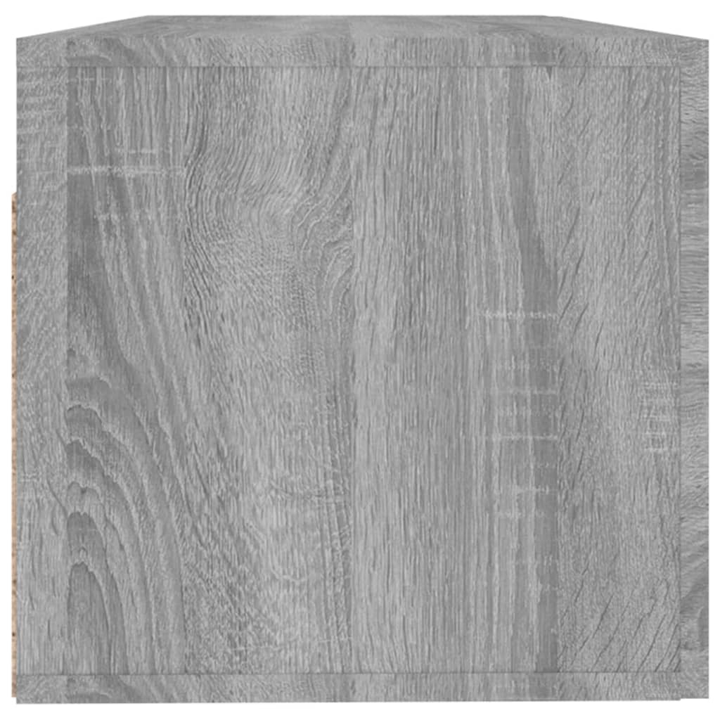 Zidni ormarić boja sivog hrasta100x36,5x35 cm konstruirano drvo