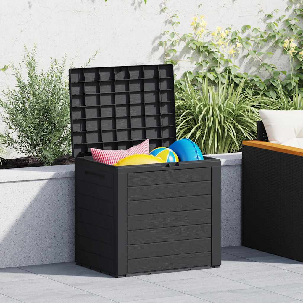 Vrtna kutija za pohranu antracit 58,5 x 46 x 55 cm polipropilen