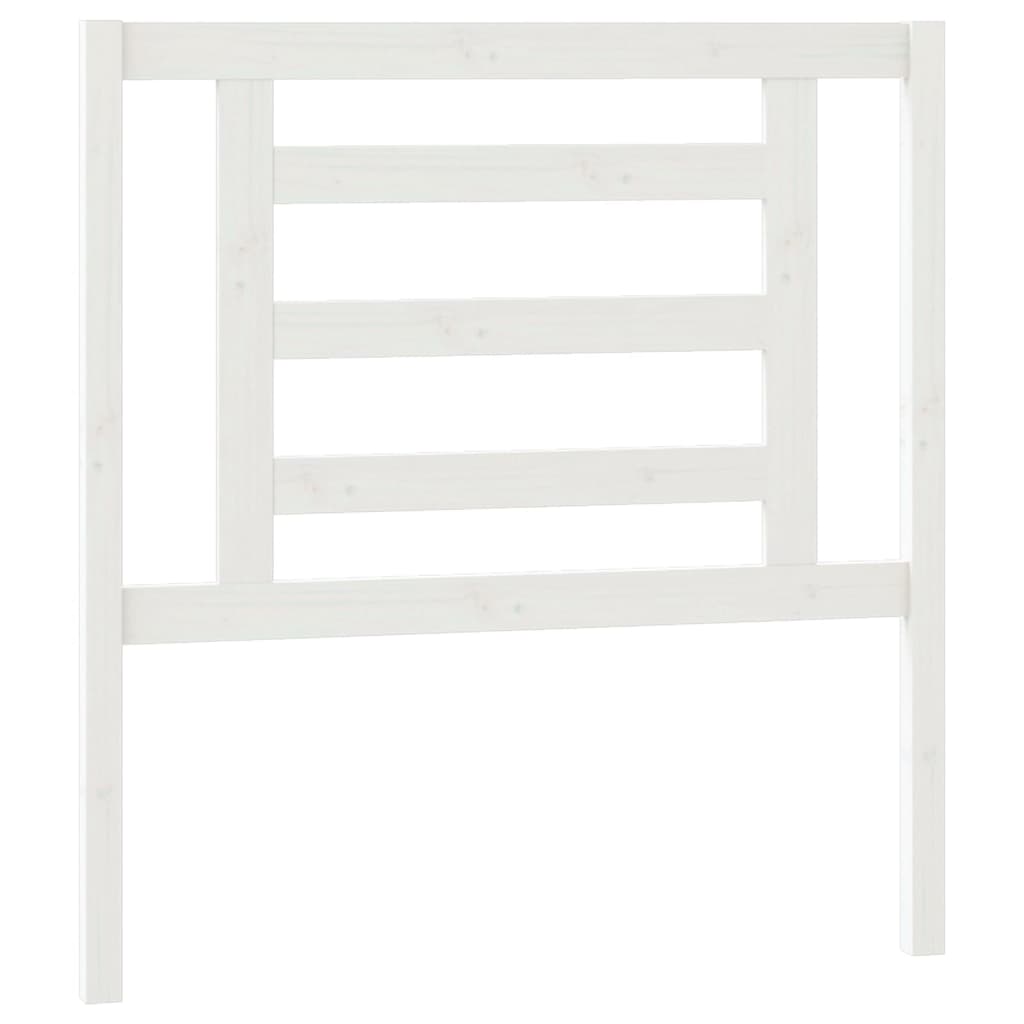 Dnevni ležaj na izvlačenje bijeli 2x(90x190)cm masivna borovina