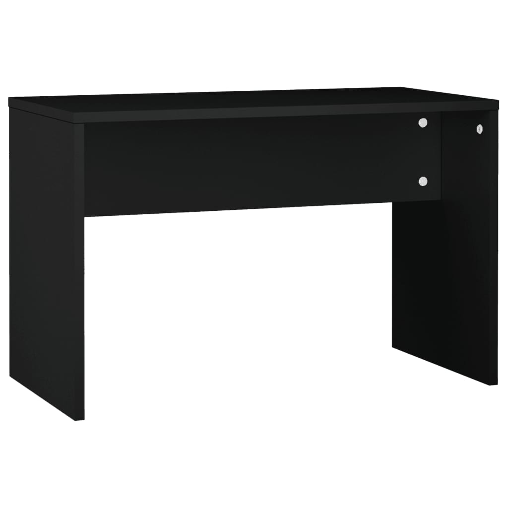 Set toaletnog stolića crni 74,5 x 40 x 141 cm