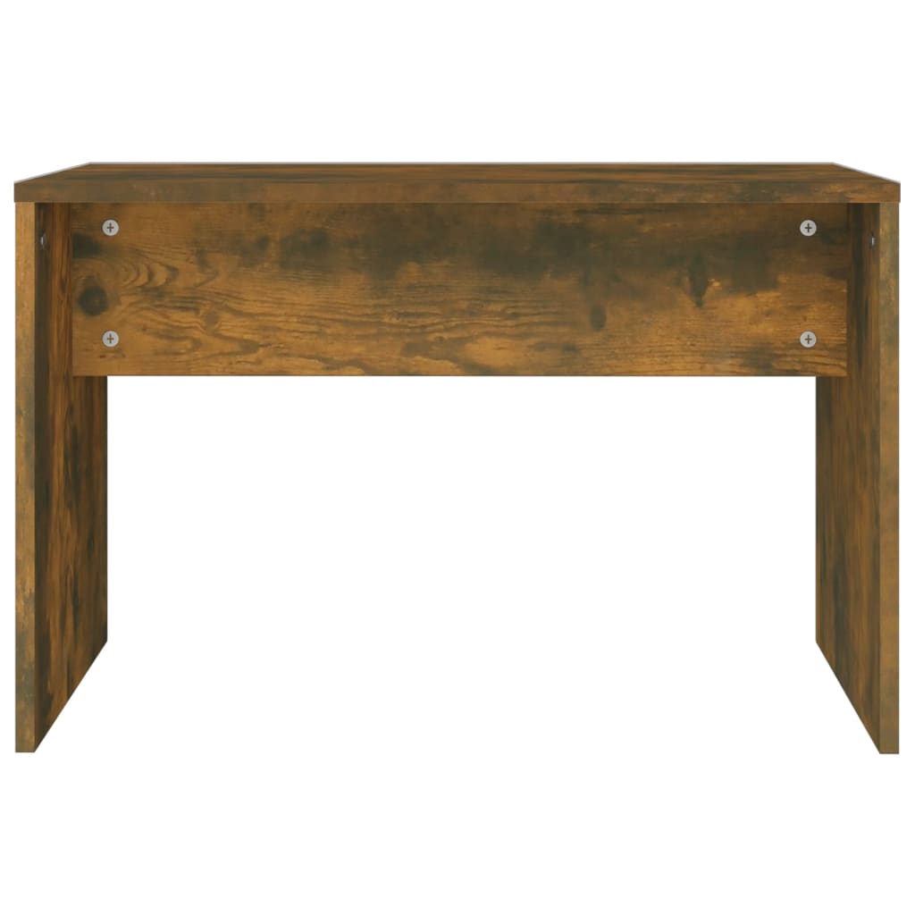 Set toaletni stolić boja dimljenog hrasta 74,5x40x141 cm
