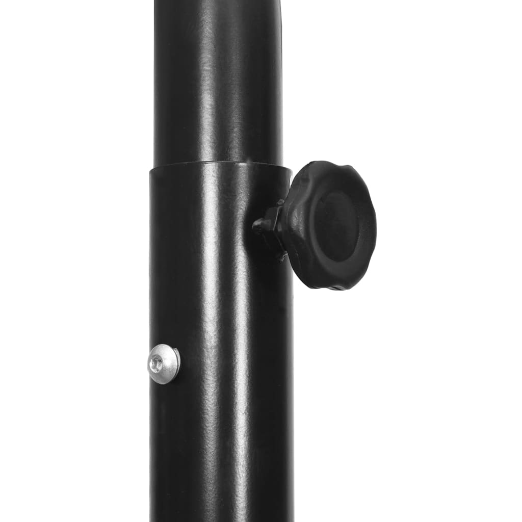 Košarkaški stalak bijeli 282 - 352 cm od polietilena