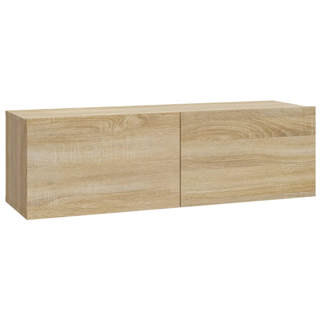 Zidni TV ormarići 4 kom hrasta sonome 100 x 30 x 30 cm drveni