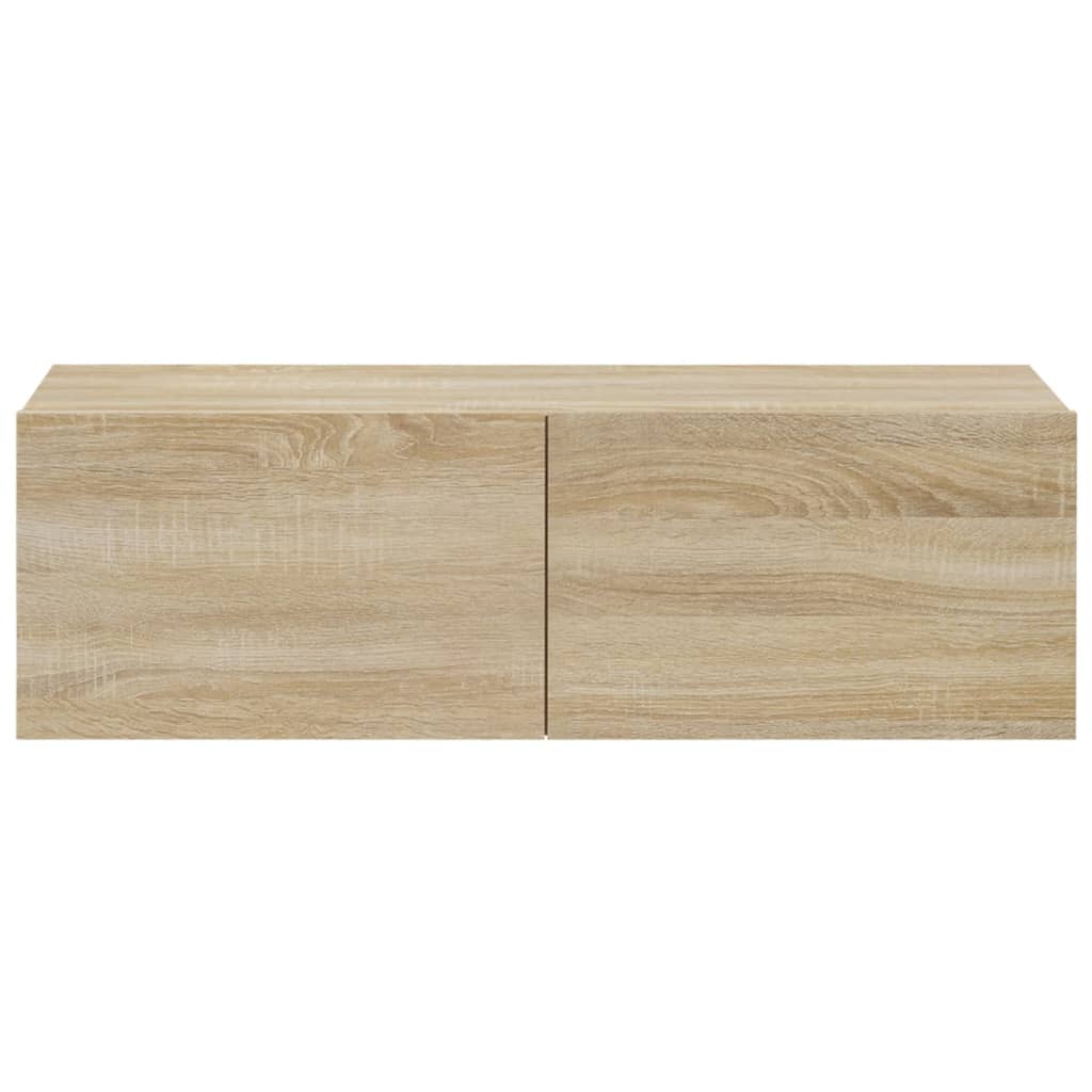 Zidni TV ormarići 4 kom hrasta sonome 100 x 30 x 30 cm drveni