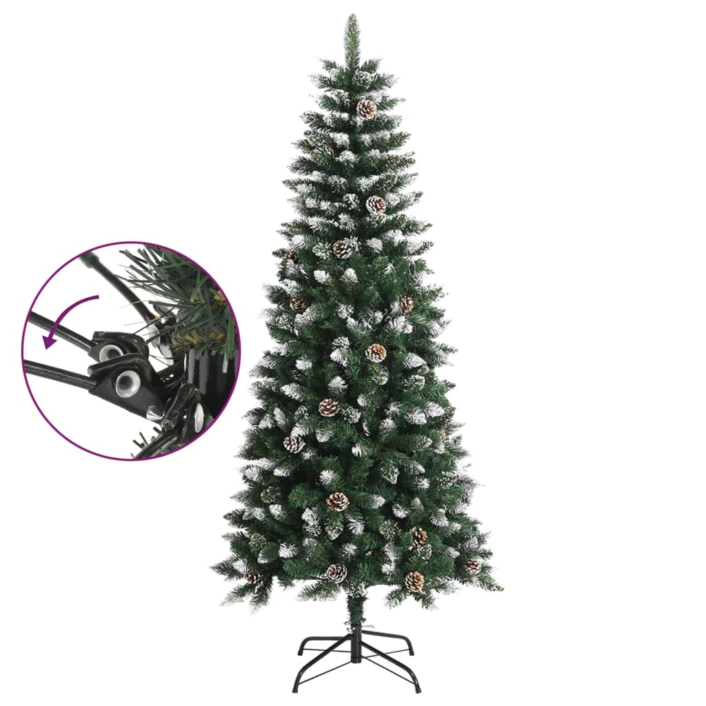Umjetno božićno drvce sa stalkom zeleno 150 cm PVC