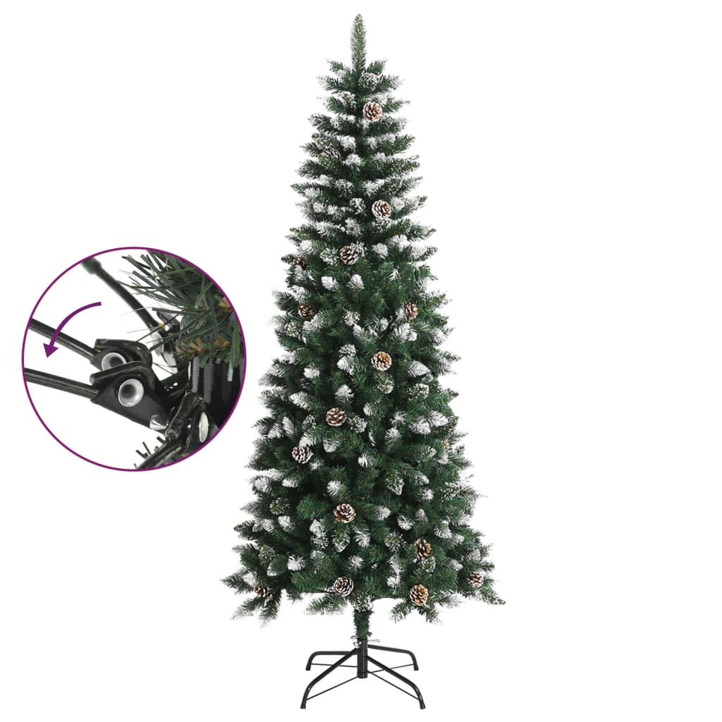 Umjetno božićno drvce sa stalkom zeleno 180 cm PVC