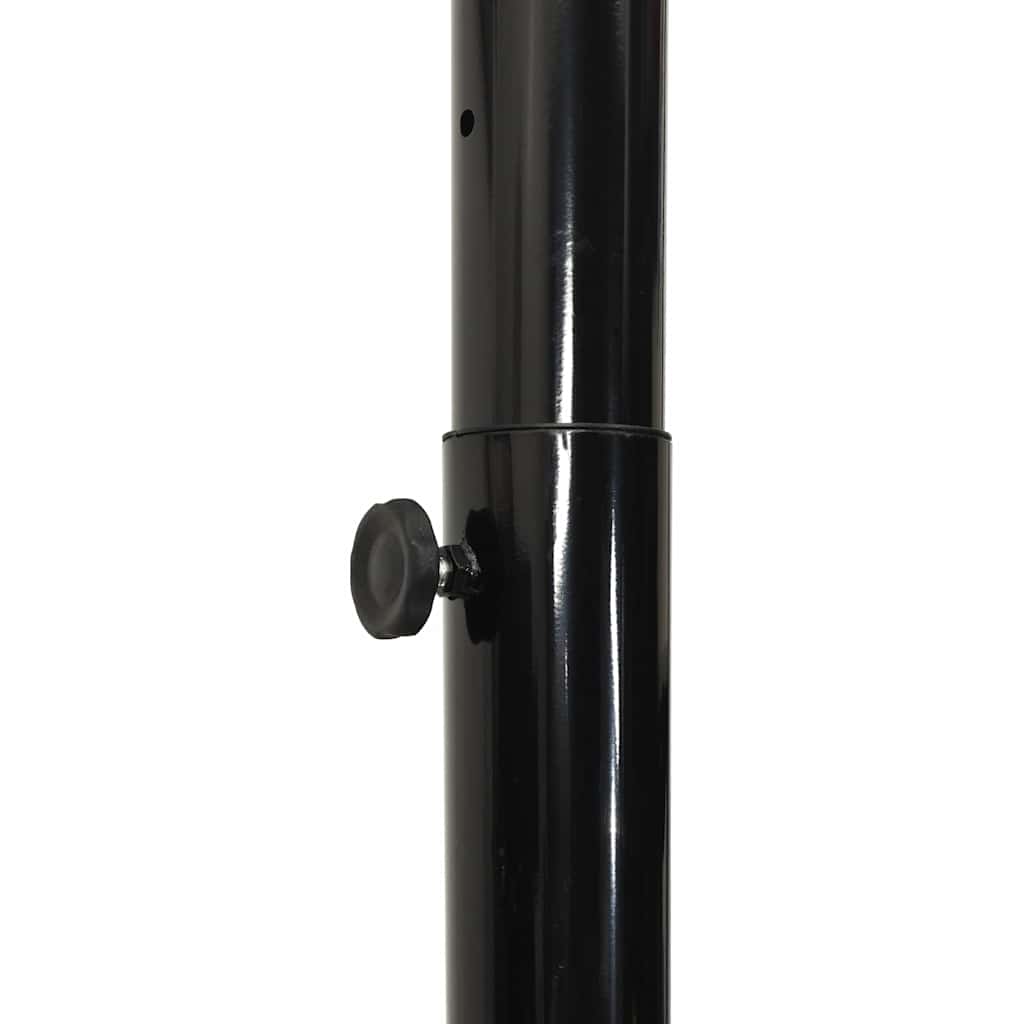 Košarkaški stalak bijeli 258 - 363 cm od polietilena