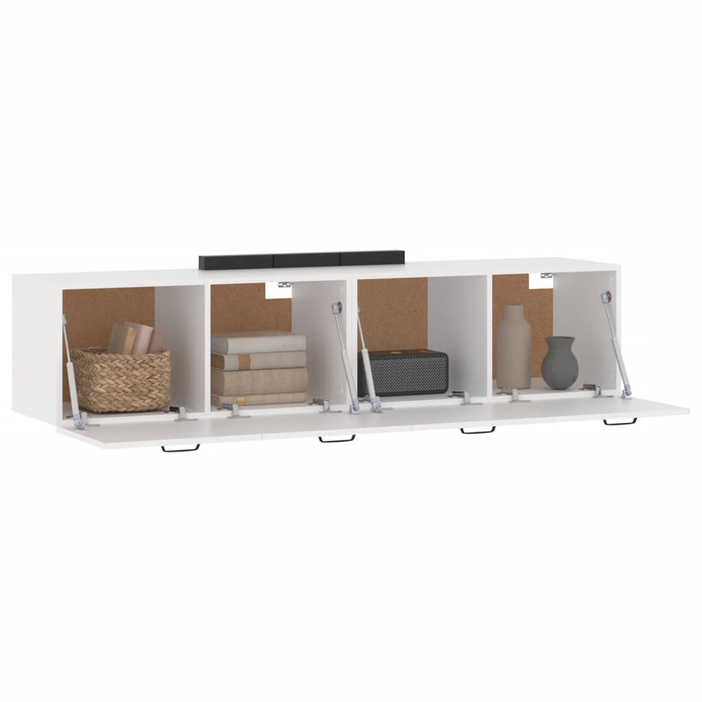 Zidni ormarići 2 kom bijeli 60x36,5x35 cm konstruirano drvo
