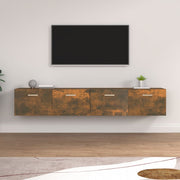 Zidni ormarići 2 kom boja hrasta 100x36,5x35 cm drveni