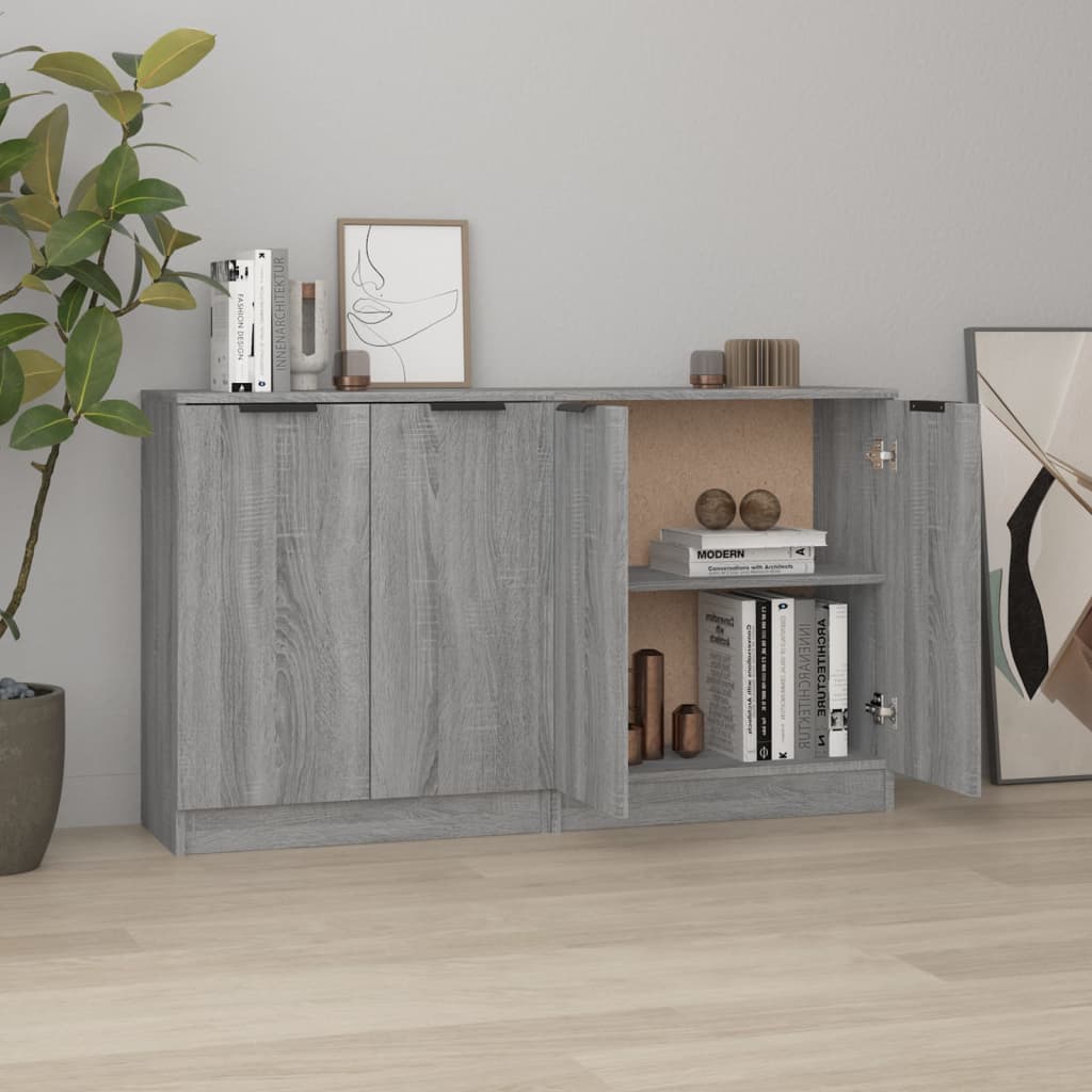 Komode 2 kom boja hrasta sonome 60x30x70 cm konstruirano drvo