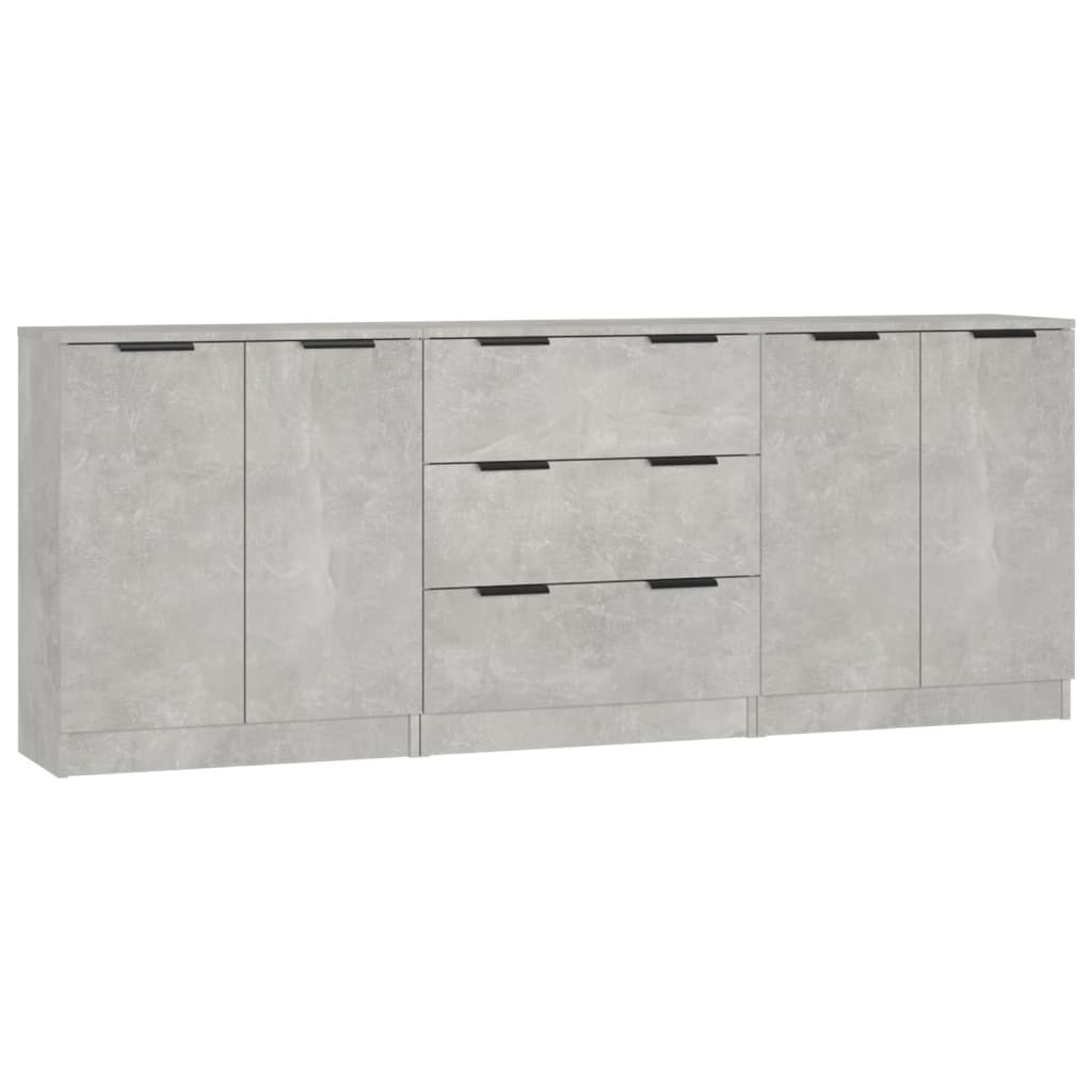 Kreveta 3 pcs 180 x 30 x 70 cm Konstruirano drvo