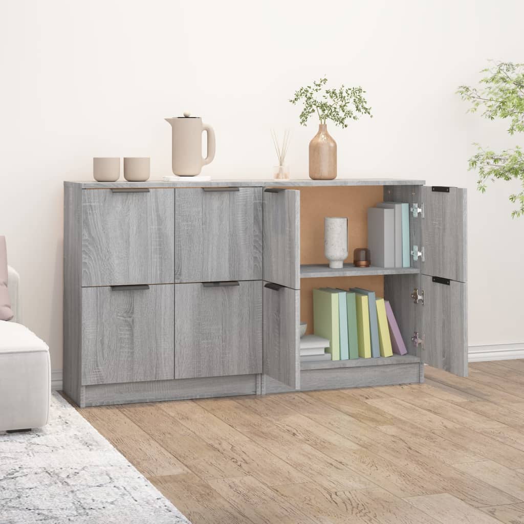 Komode 2 kom boja hrasta sonome 60x30x70 cm konstruirano drvo