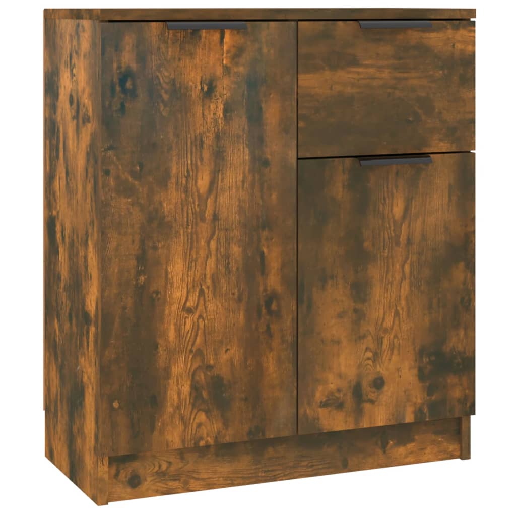 Komode 2 kom boja dimljenog hrasta 60x30x70cm konstruirano drvo
